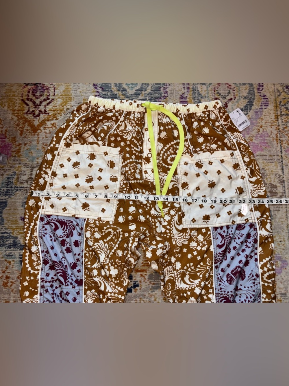 Free People Well Played Printed Pants - Picture 6 of 10